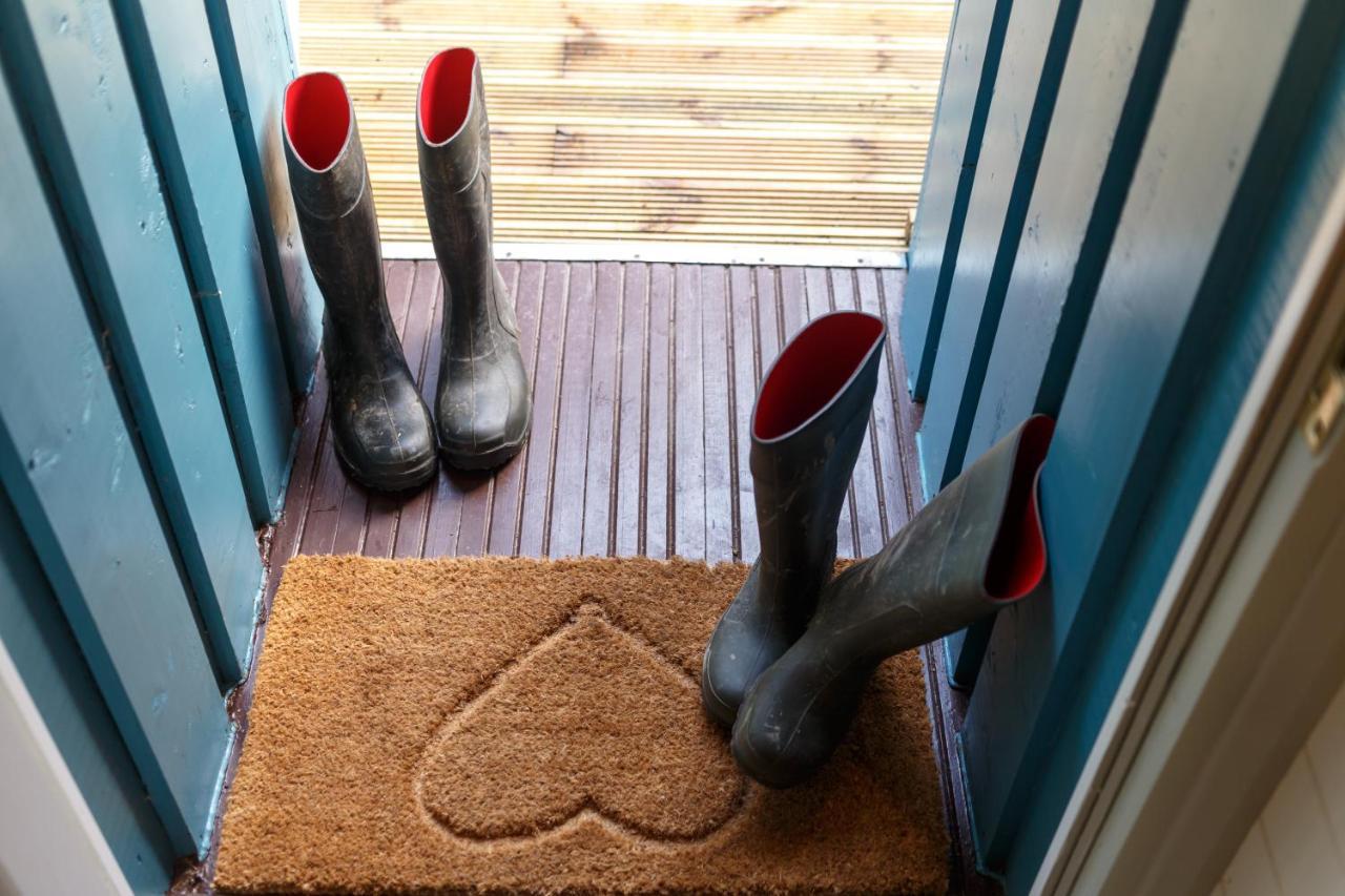 Upper Gelli Luxury Holiday Lodge, Converted Dairy & Cosy Shepherds Huts Welshpool Extérieur photo